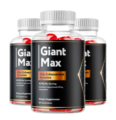 Giant Max Male Enhancement Gummies bottles